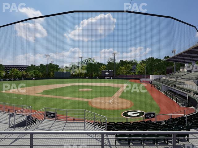 Foley Field - Section 207 Seat View