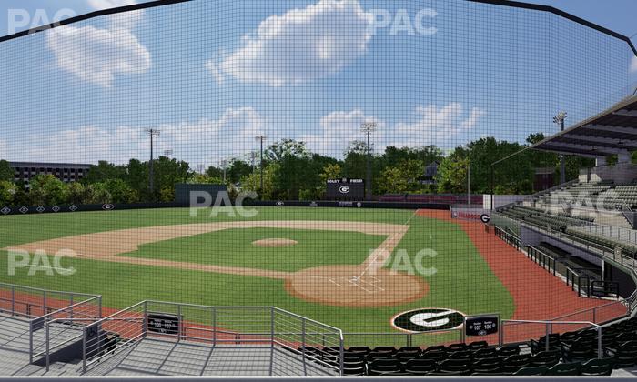 Foley Field - Section 207 Seat View