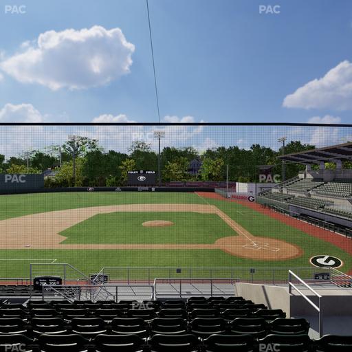 Foley Field - Section 208 Seat View