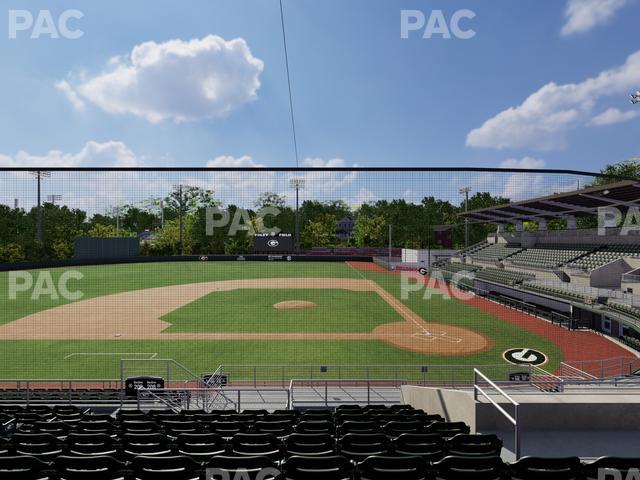 Foley Field - Section 208 Seat View