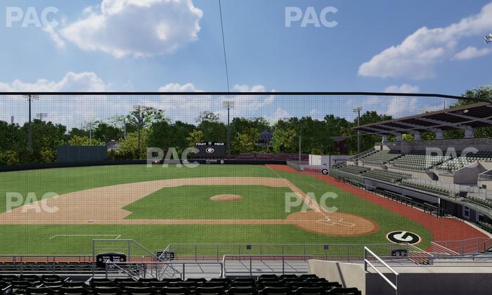 Foley Field - Section 208 Seat View