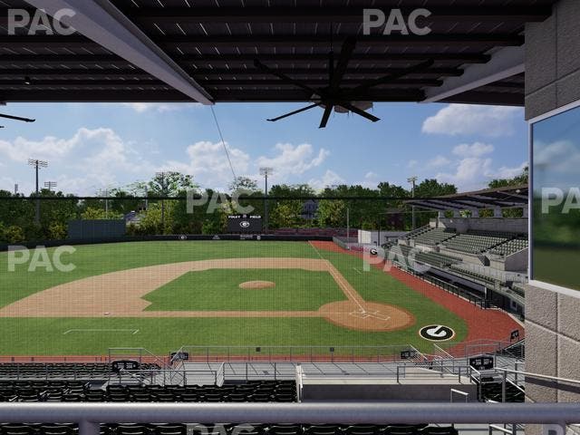 Foley Field - Section 208 Seat View Foley Field - Section 208 Seat View