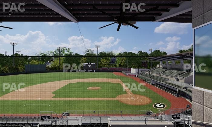 Foley Field - Section 208 Seat View