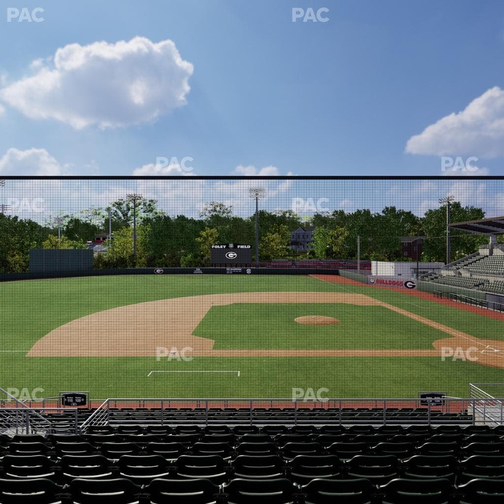 Foley Field - Section 209 Seat View