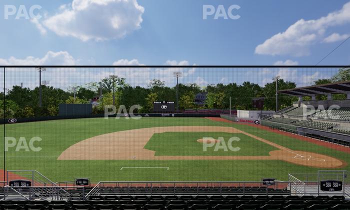 Foley Field - Section 209 Seat View