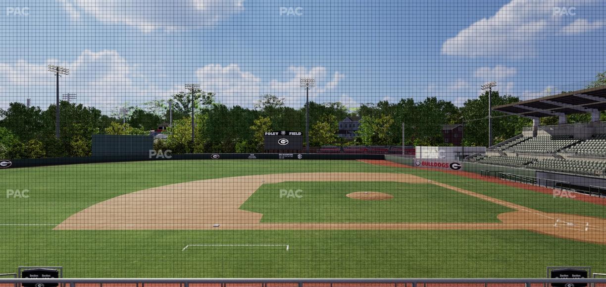 Foley Field - Section 209 Seat View