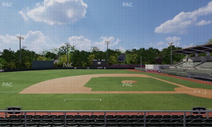 Foley Field - Section 209 Seat View