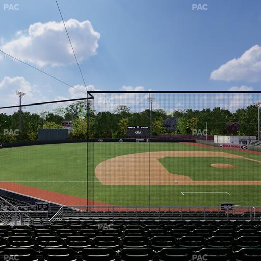 Foley Field - Section 210 Seat View