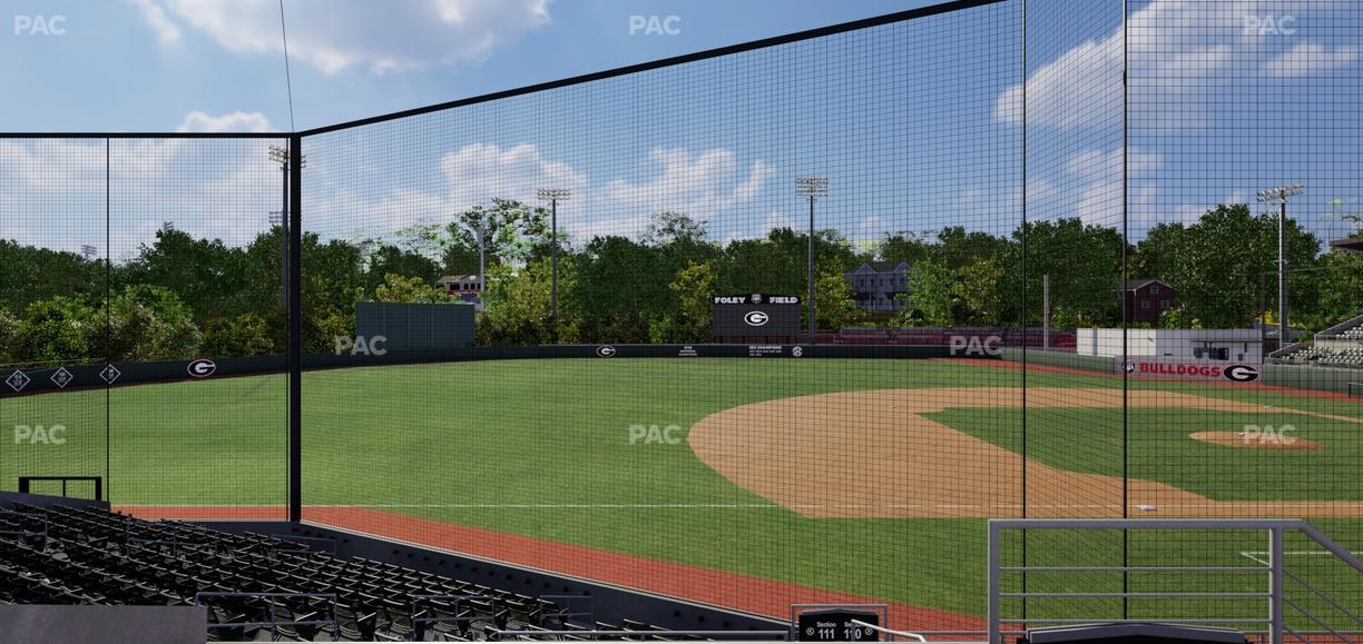 Foley Field - Section 211 Seat View