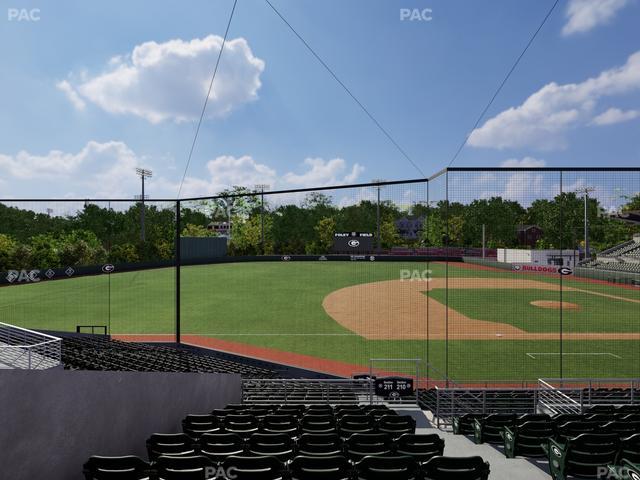 Foley Field - Section 211 Seat View