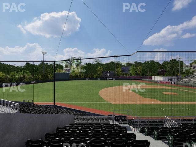 Foley Field - Section 211 Seat View Foley Field - Section 211 Seat View