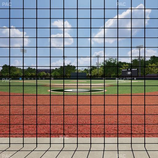 Foley Field - Section Dugout Club Seat View