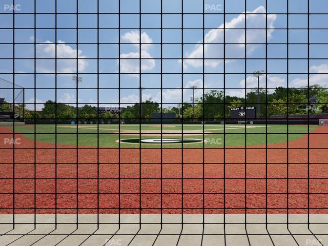 Foley Field - Section Dugout Club Seat View