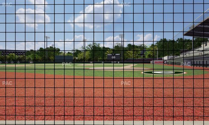 Foley Field - Section Dugout Club Seat View