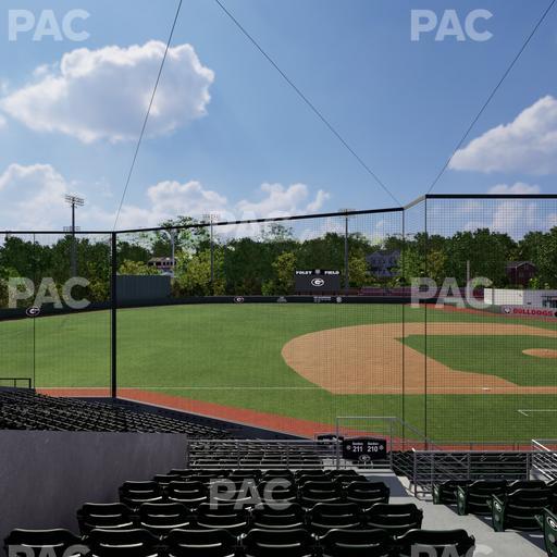 Foley Field - Section Infield Ga Seat View