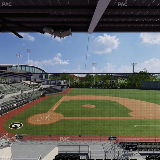 Foley Field - Section Press Level Deck Seat View