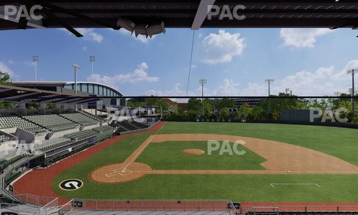 Foley Field - Section Press Level Deck Seat View