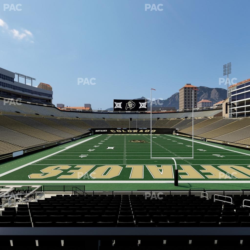 Folsom Field - Section 1 Seat View