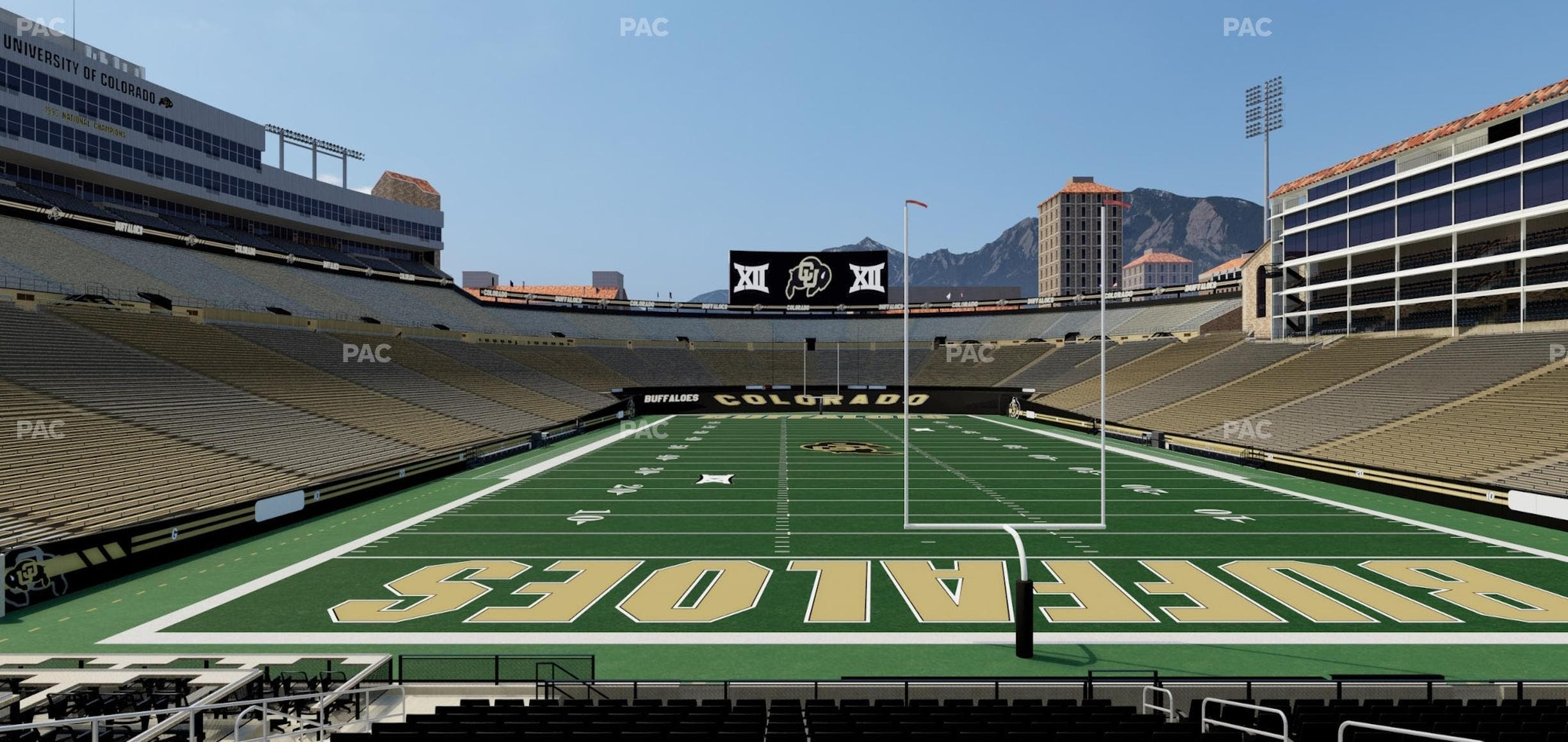 Folsom Field - Section 1 Seat View