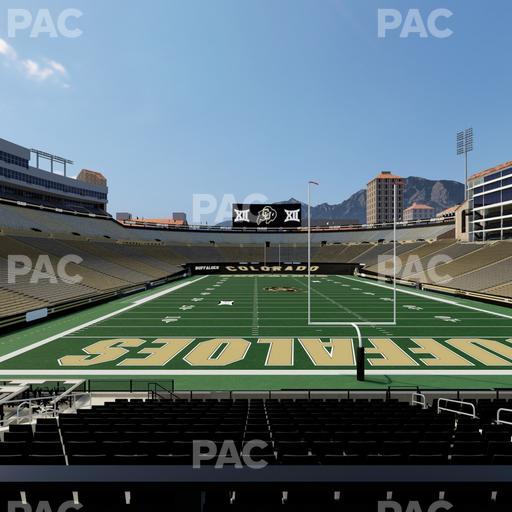 Folsom Field - Section 1 Seat View