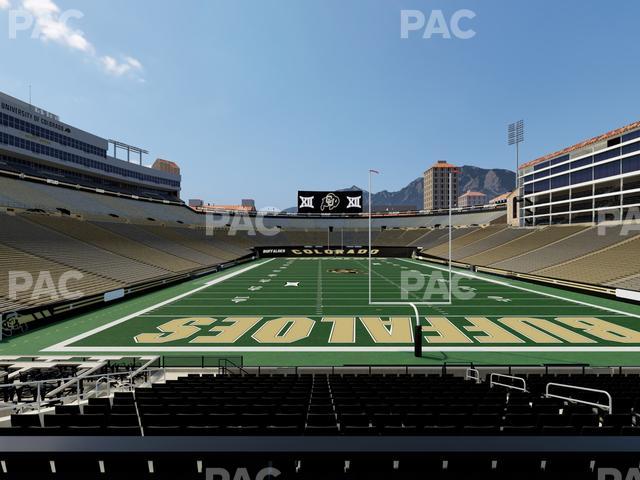 Folsom Field - Section 1 Seat View