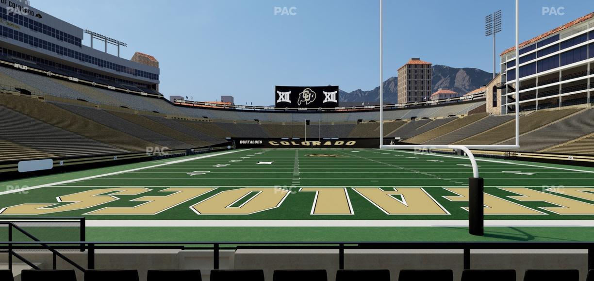 Folsom Field - Section 1 Seat View