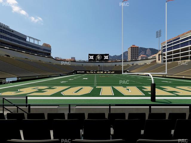 Folsom Field - Section 1 Seat View