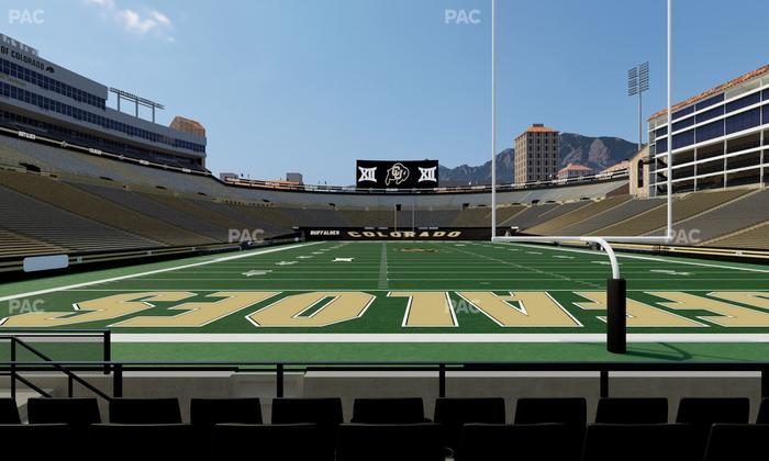 Folsom Field - Section 1 Seat View
