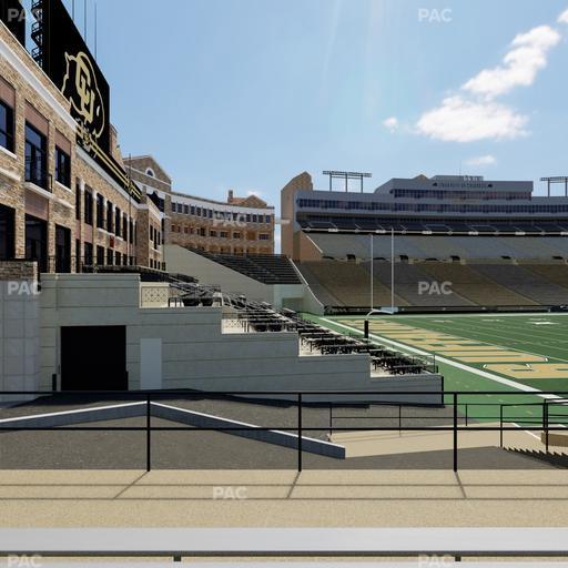Folsom Field - Section 101 Seat View