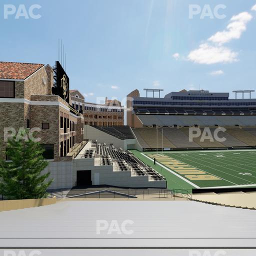Folsom Field - Section 101 Seat View