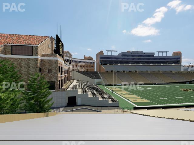 Folsom Field - Section 101 Seat View
