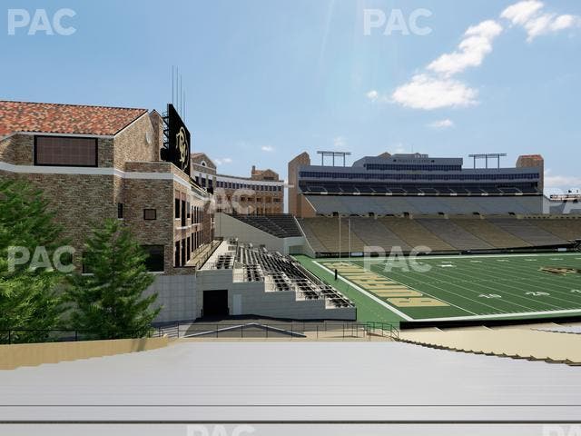 Folsom Field - Section 101 Seat View
