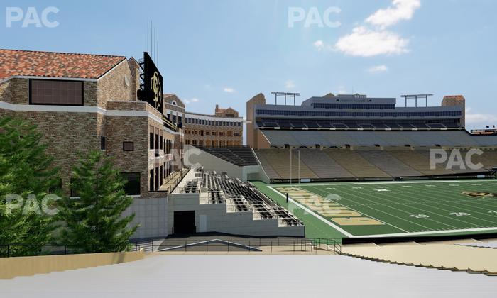 Folsom Field - Section 101 Seat View