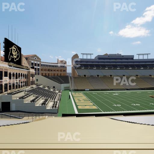 Folsom Field - Section 102 Seat View