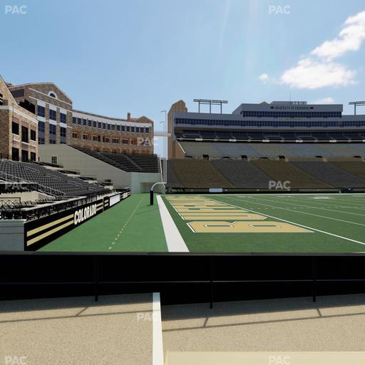 Folsom Field - Section 102 Seat View