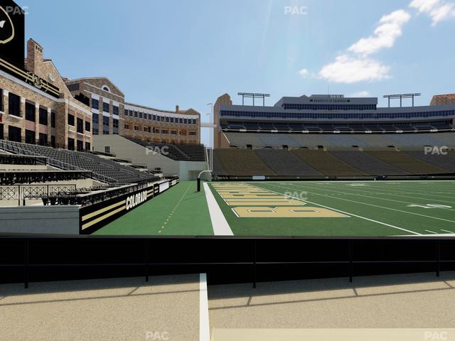Folsom Field - Section 102 Seat View