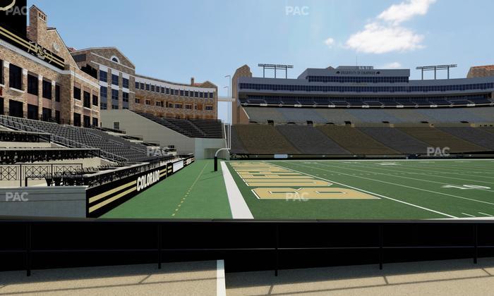 Folsom Field - Section 102 Seat View