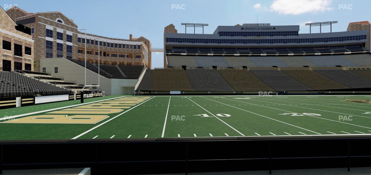 Folsom Field - Section 103 Seat View