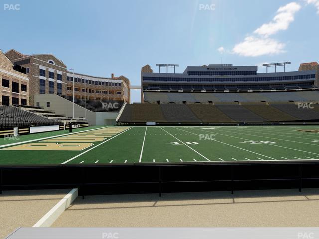 Folsom Field - Section 103 Seat View