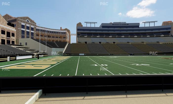 Folsom Field - Section 103 Seat View