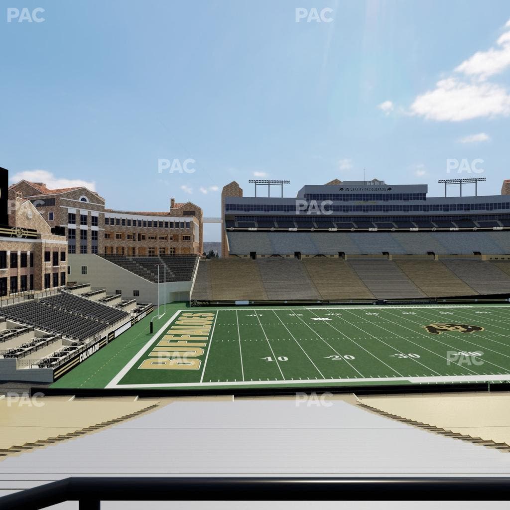 Folsom Field - Section 103 Seat View