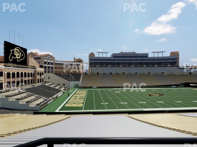 Folsom Field - Section 103 Seat View