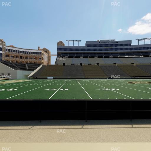 Folsom Field - Section 104 Seat View