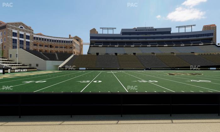 Folsom Field - Section 104 Seat View
