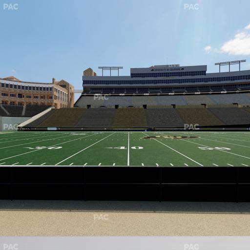 Folsom Field - Section 105 Seat View