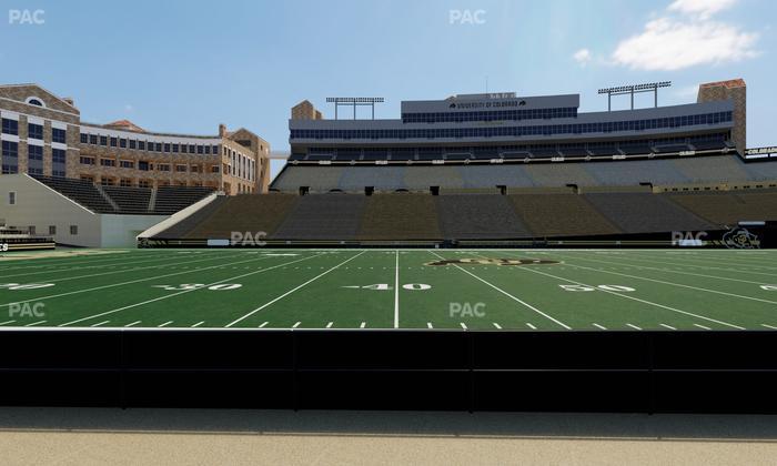 Folsom Field - Section 105 Seat View