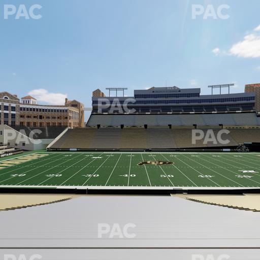 Folsom Field - Section 105 Seat View