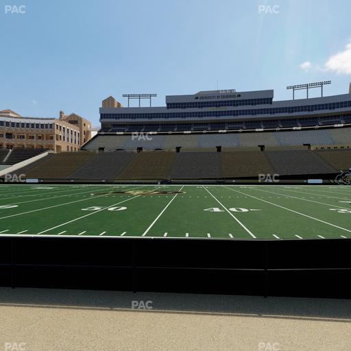 Folsom Field - Section 106 Seat View