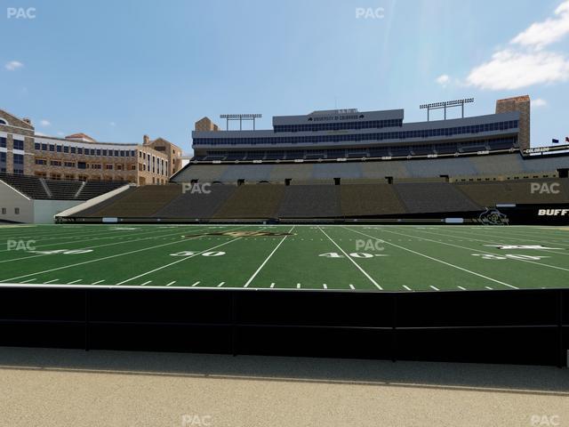Folsom Field - Section 106 Seat View
