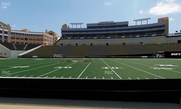 Folsom Field - Section 106 Seat View